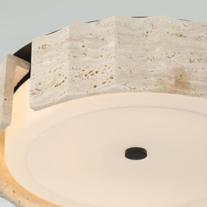 Eurofase Roslington, Flush Mount, 24", Gold, Opal Etched Glass – Eurofase Flush Mounts