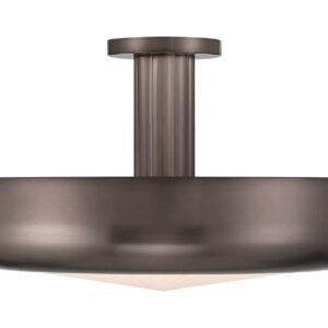 Eurofase Macey, Flush Mount, 16", Antique Brass, Etched Glass – Eurofase Flush Mounts