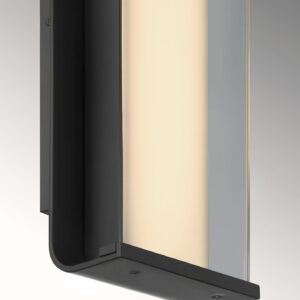 Eurofase Dulton, Outdoor, 14", Matte Black, Smoked Glass – Eurofase Outdoor