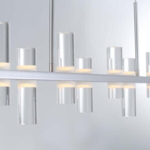 Eurofase 8-Light 42" Integrated Led Linear Chandelier – Eurofase Chandeliers
