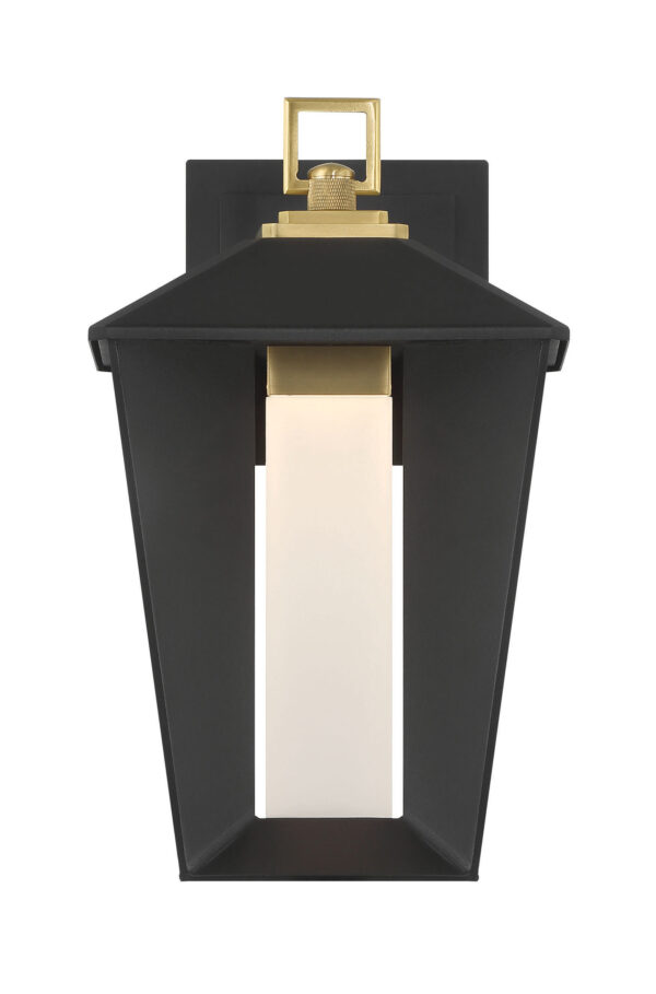 Eurofase Andson, Outdoor, 13", Brass-Sand Black Mix, Frosted Acrylic – Eurofase Outdoor
