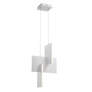 Eurofase Coburg, Pendant , 23", Anodized Silver – Eurofase Pendants