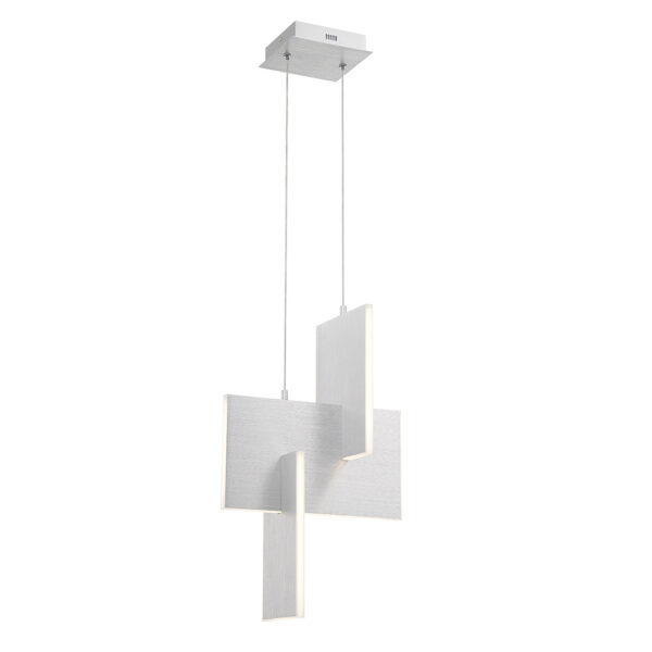 Eurofase Coburg, Pendant , 23", Anodized Silver – Eurofase Pendants