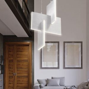 Eurofase Coburg, Pendant , 23", Anodized Silver – Eurofase Pendants