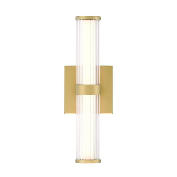 Eurofase Fayton, Outdoor, 14", Matte Gold, Clear Glass – Eurofase Outdoor