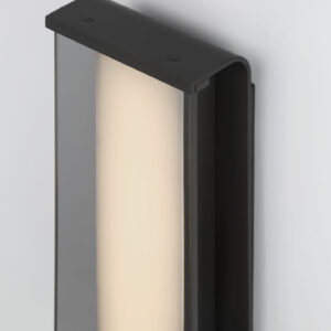 Eurofase Dulton, Outdoor, 14", Matte Black, Smoked Glass – Eurofase Outdoor