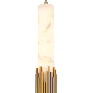 Eurofase Venna, Pendant , 23", Antique Brass, Alabaster – Eurofase Pendants