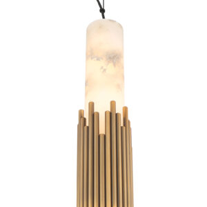 Eurofase Venna, Pendant , 23", Antique Brass, Alabaster – Eurofase Pendants