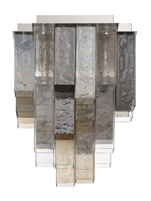 Eurofase Altesa, Flush Mount, 10-Light, 17", Chrome, Mixed Glass – Eurofase Flush Mounts