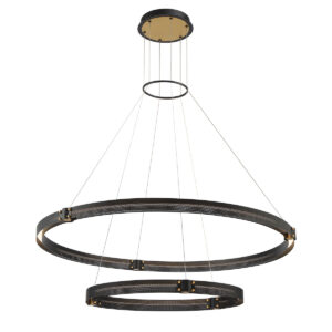 Eurofase Admiral, Chandelier , 2-Light, 48", Gold-Black Mix – Eurofase Chandeliers