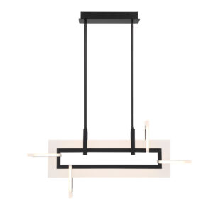 Eurofase Inizio, Chandelier , 33", Matte Black