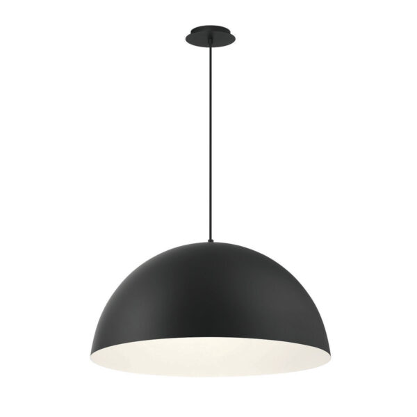 Eurofase Laverton, Pendant, 24", Matte Black, Black Steel – Eurofase Pendants