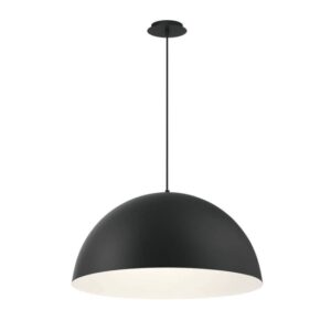 Eurofase Laverton, Pendant, 24", Matte Black, Black Steel – Eurofase Pendants