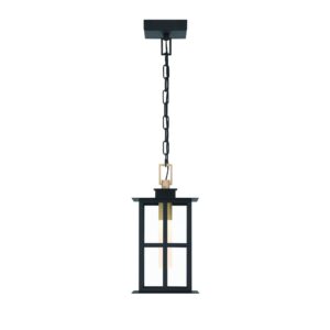 Eurofase Greyson, Outdoor, 16", Brass-Black Mix, Clear Glass – Eurofase Outdoor