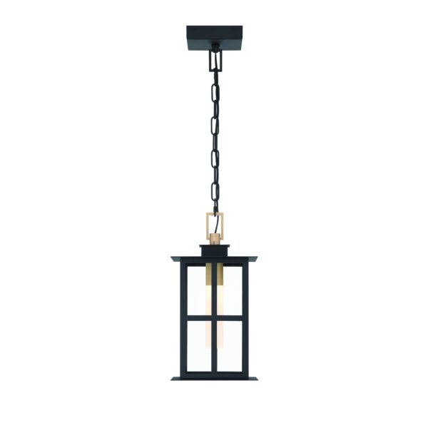 Eurofase Greyson, Outdoor, 16", Brass-Black Mix, Clear Glass – Eurofase Outdoor