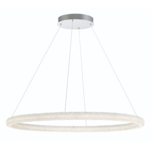 Eurofase Sassi, Chandelier , 48", Chrome – Eurofase Chandeliers