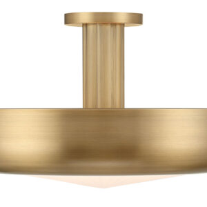 Eurofase Macey, Flush Mount, 16", Antique Brass, Etched Glass – Eurofase Flush Mounts