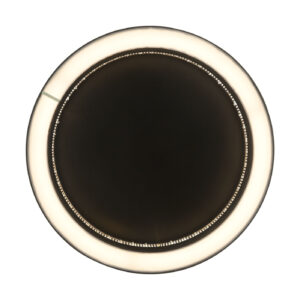 Eurofase Empra, Flush Mount, 16", Matte Black, Clear Crystal – Eurofase Flush Mounts