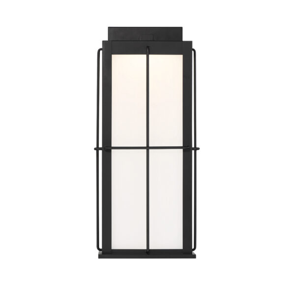 Eurofase Bensa, Outdoor, 20", Matte Black, White Glass – Eurofase Outdoor