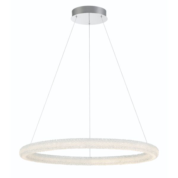 Eurofase Sassi, Chandelier , 36", Chrome – Eurofase Chandeliers